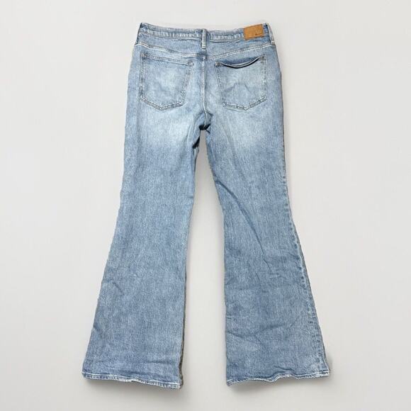 Madewell The Perfect Vintage Flare Jeans Women's 31T Tall Light Blue Denim - Picture 2 of 10